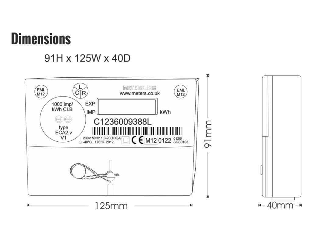 Electric Meters Commercial & Domestic Single/Three Phase & Prepayment