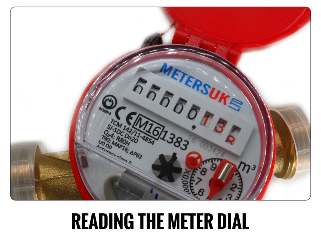 READING METER DIAL w